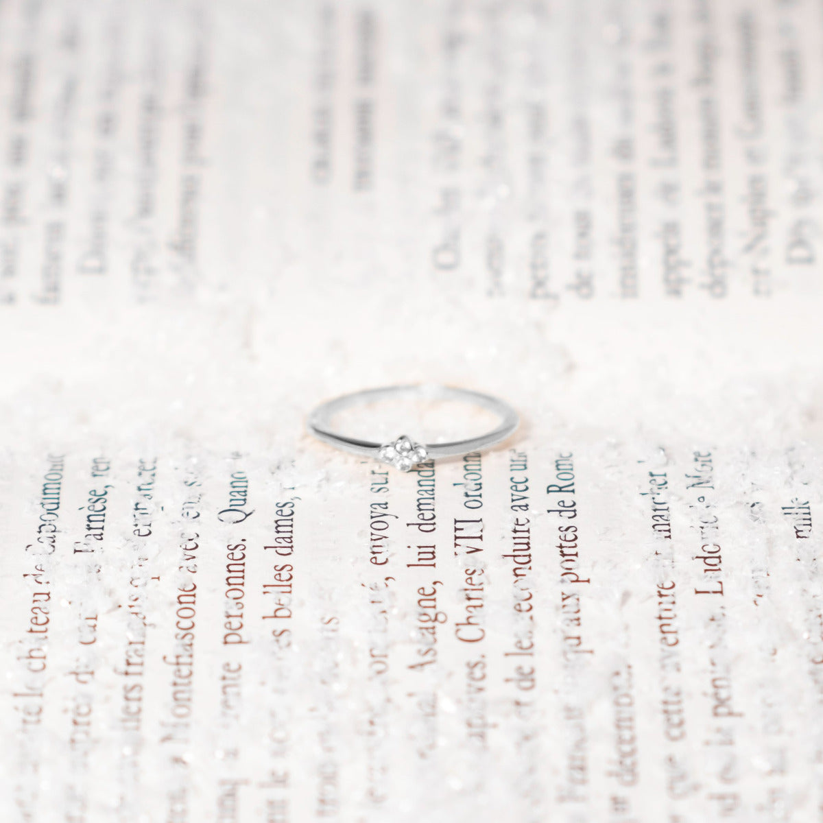 Bague Cassiopee argent massif