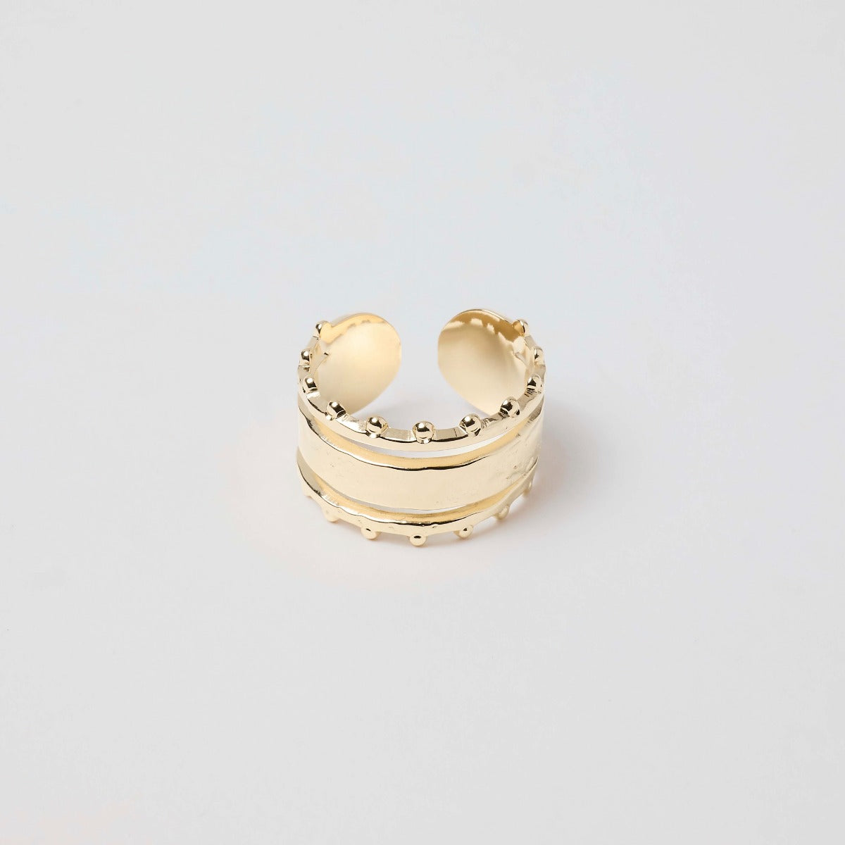 Bague Sun plaqué or