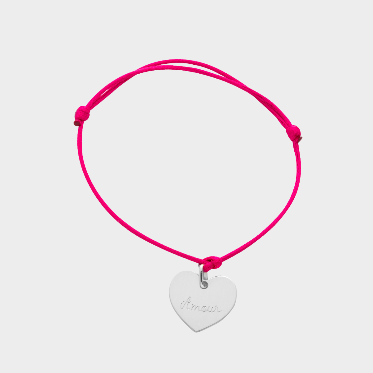 Bracelet 1 breloque argent
