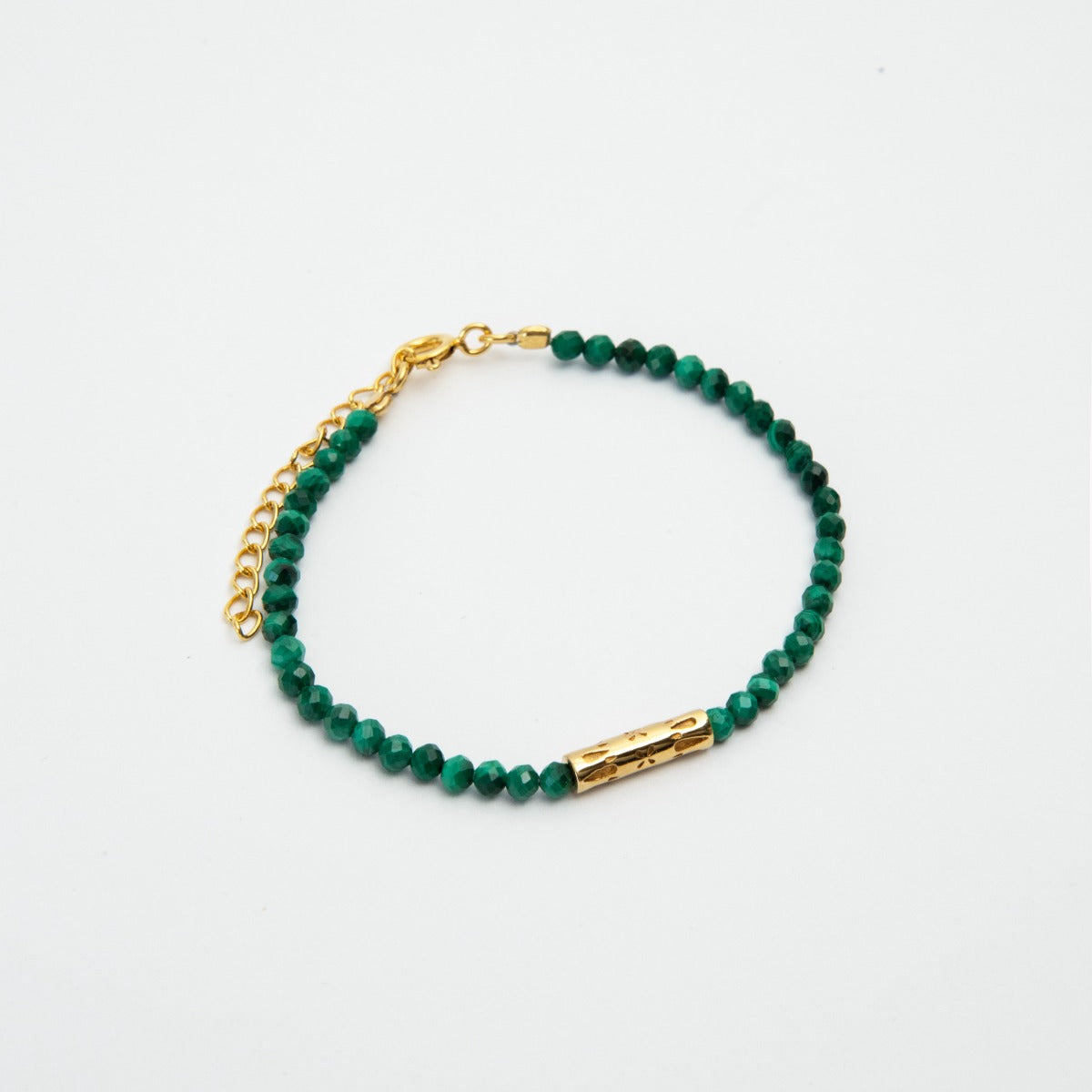 Bracelet Taj Mahal malachite
