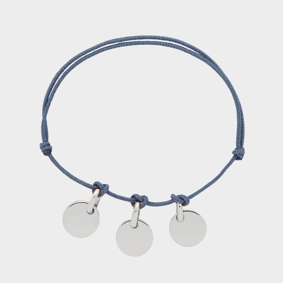 Bracelet mini breloques à composer argent