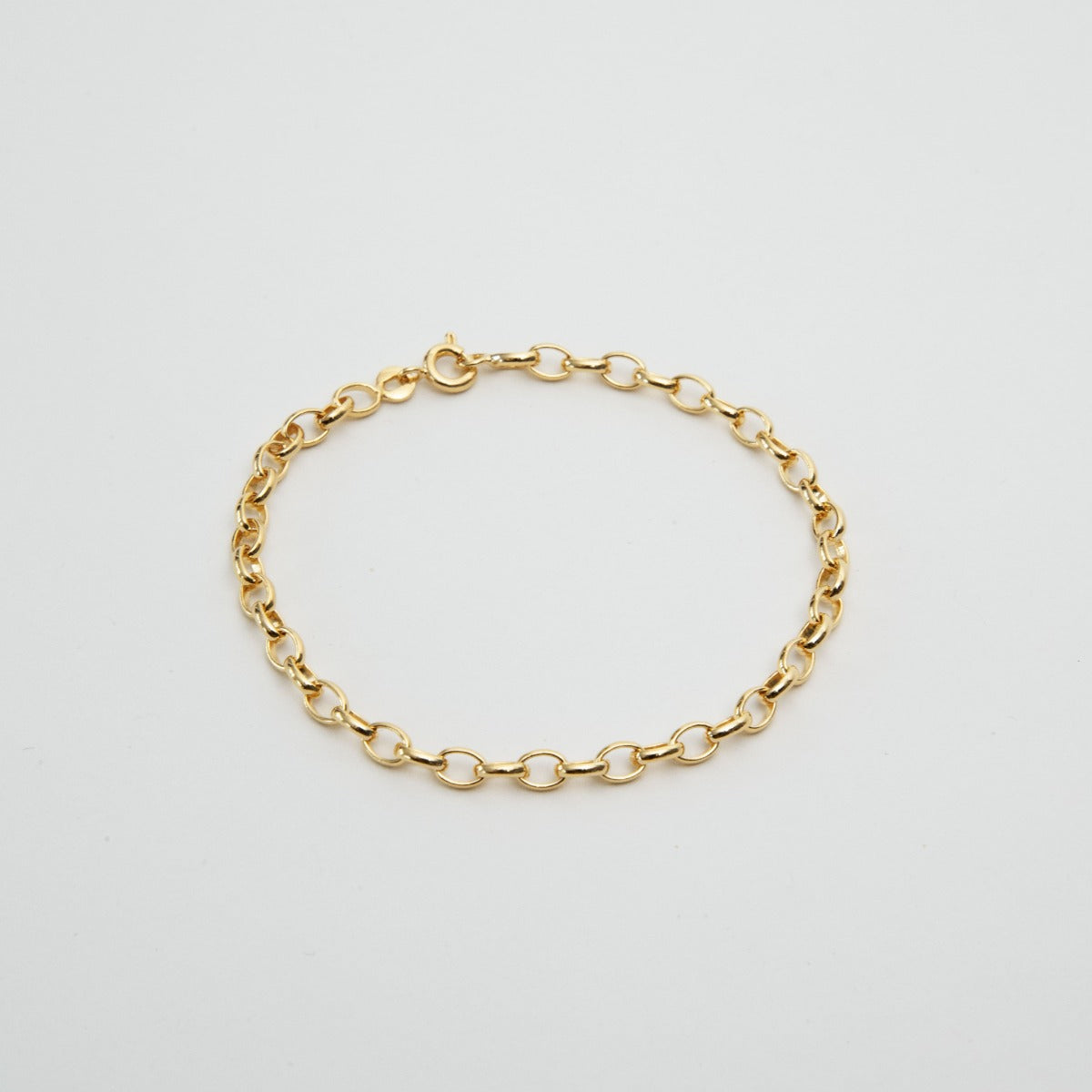 Bracelet Chaîne petits maillons plaqué Or