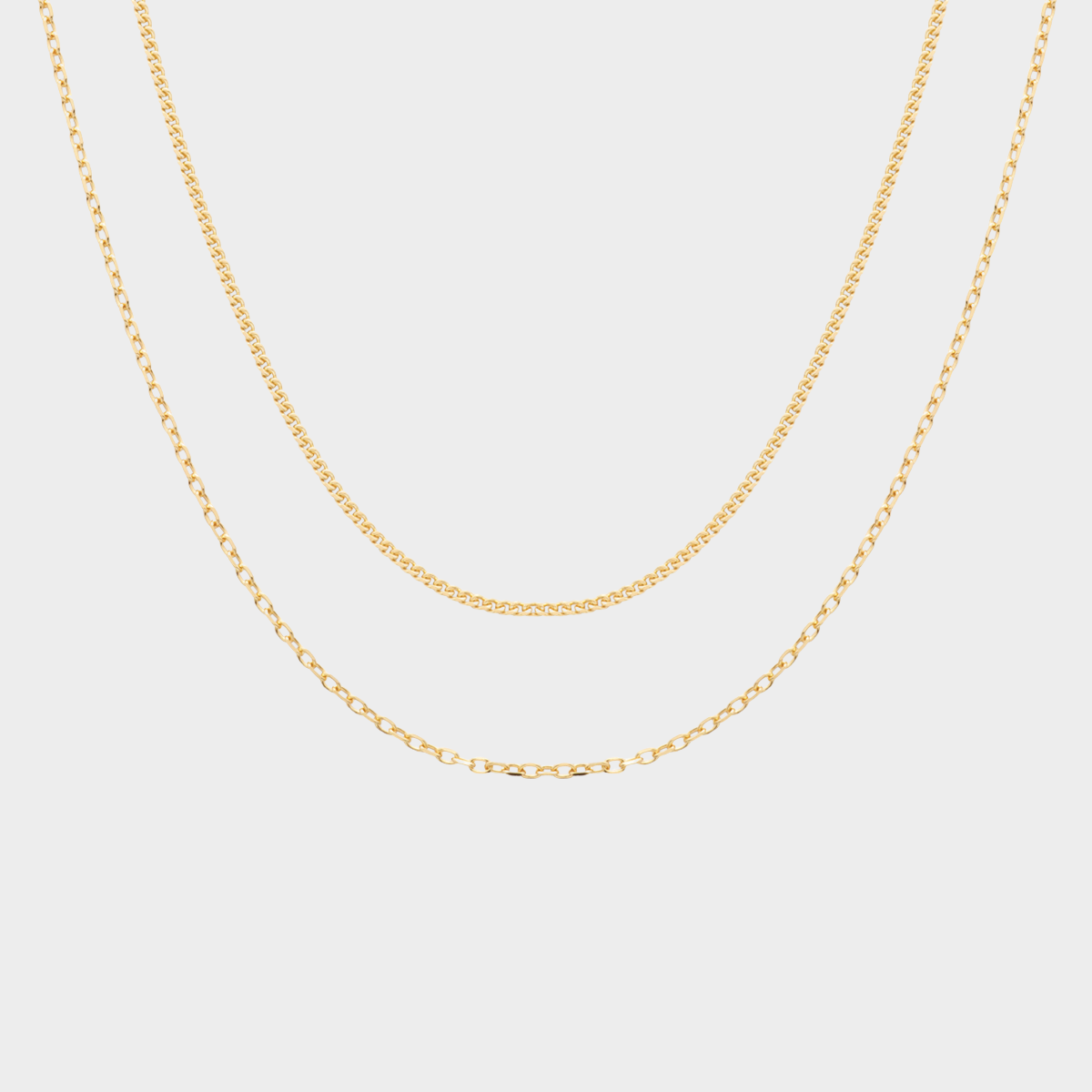 Chaînes or 18 carats en option