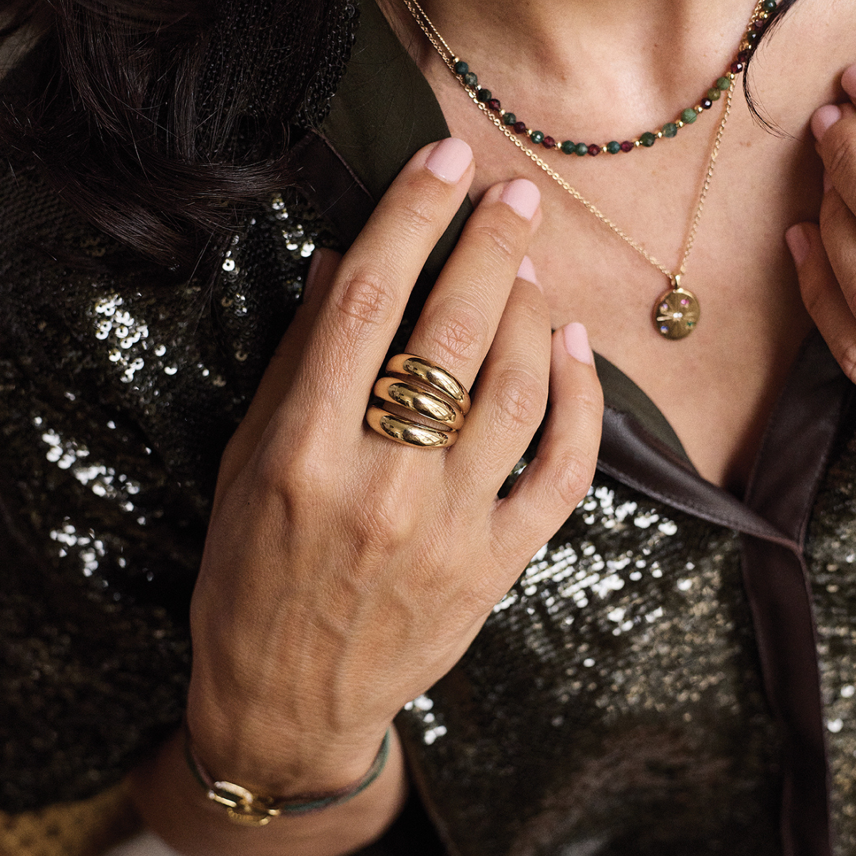 Collection Noël plaqué or