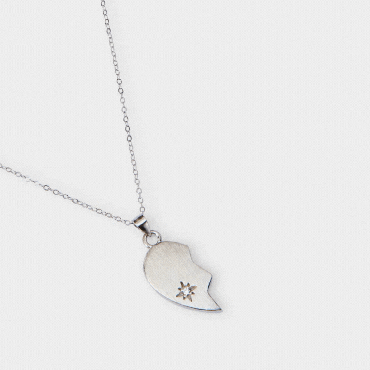 Collier d'amitié argent 