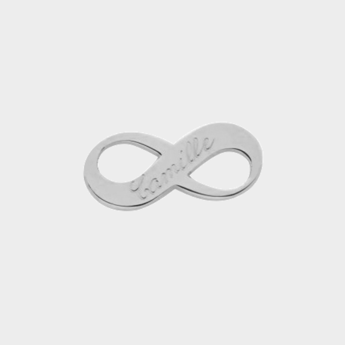 Infini mat argent massif