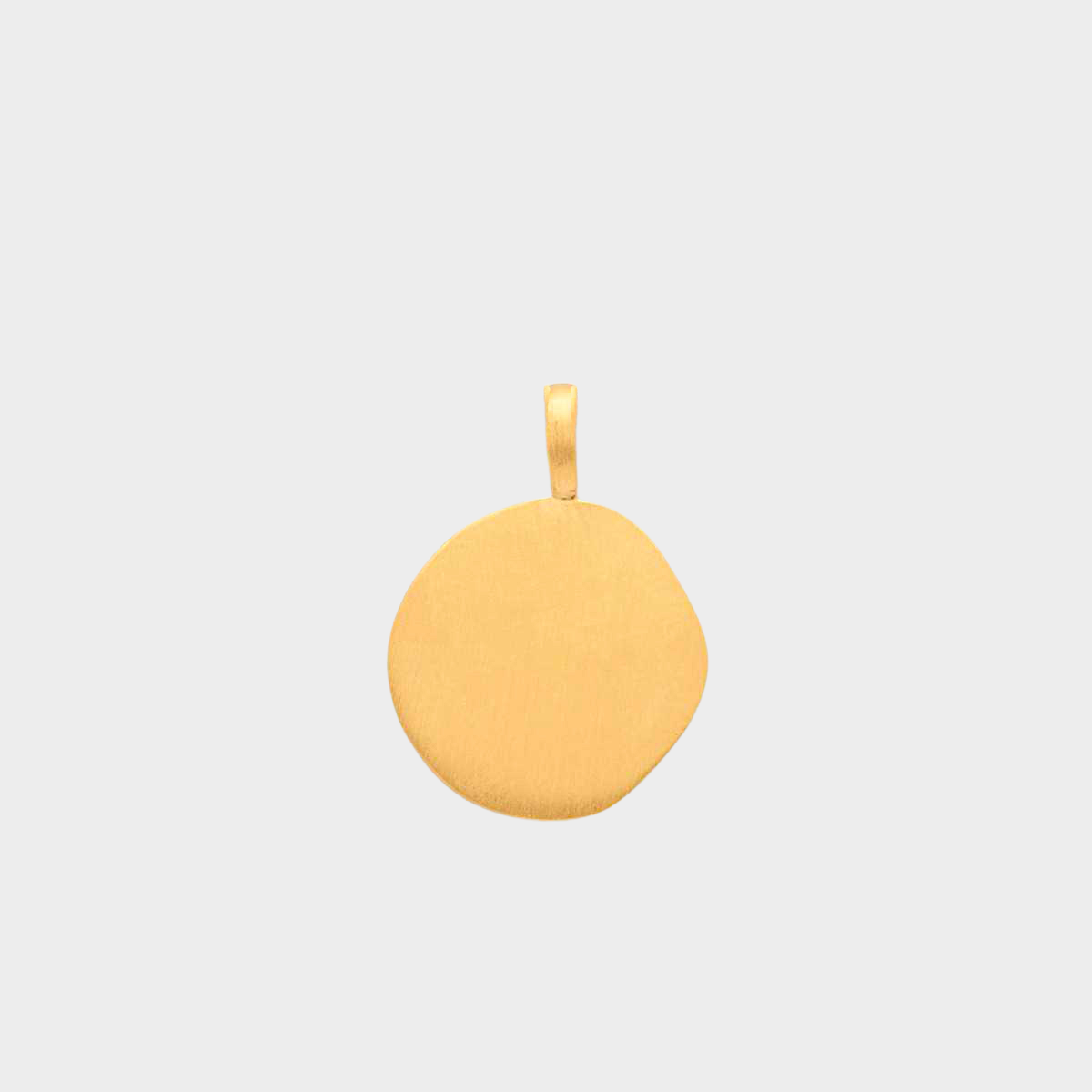 Médaille Nude 1,5 cm plaqué or