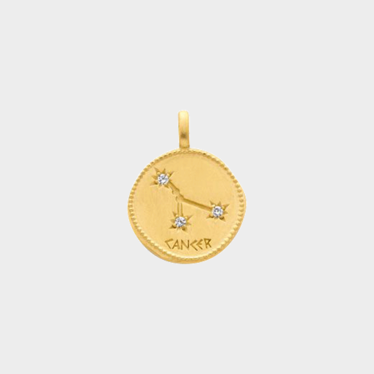 Médaille signe astrologique Cancer
