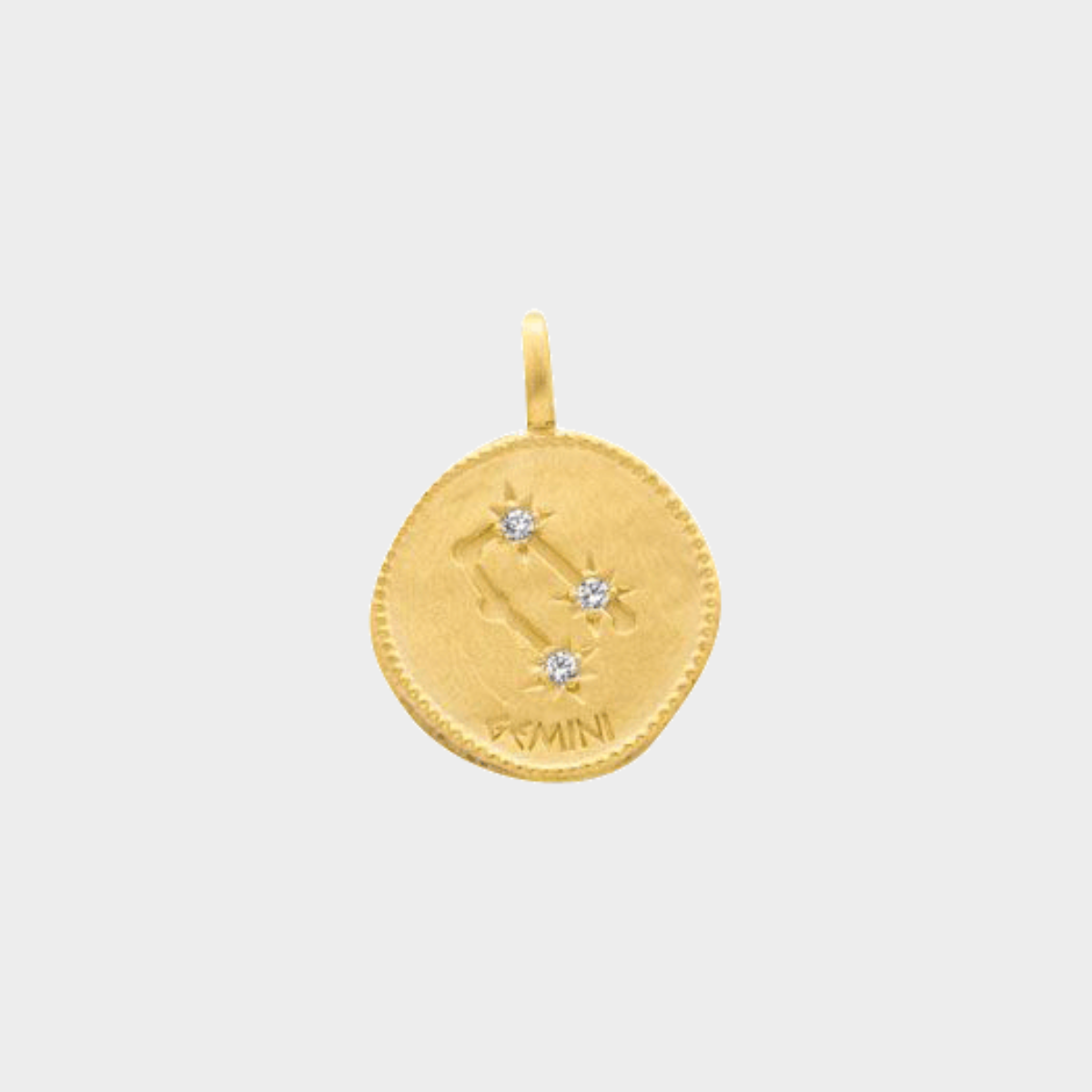 Médaille signe astrologique Gémeaux