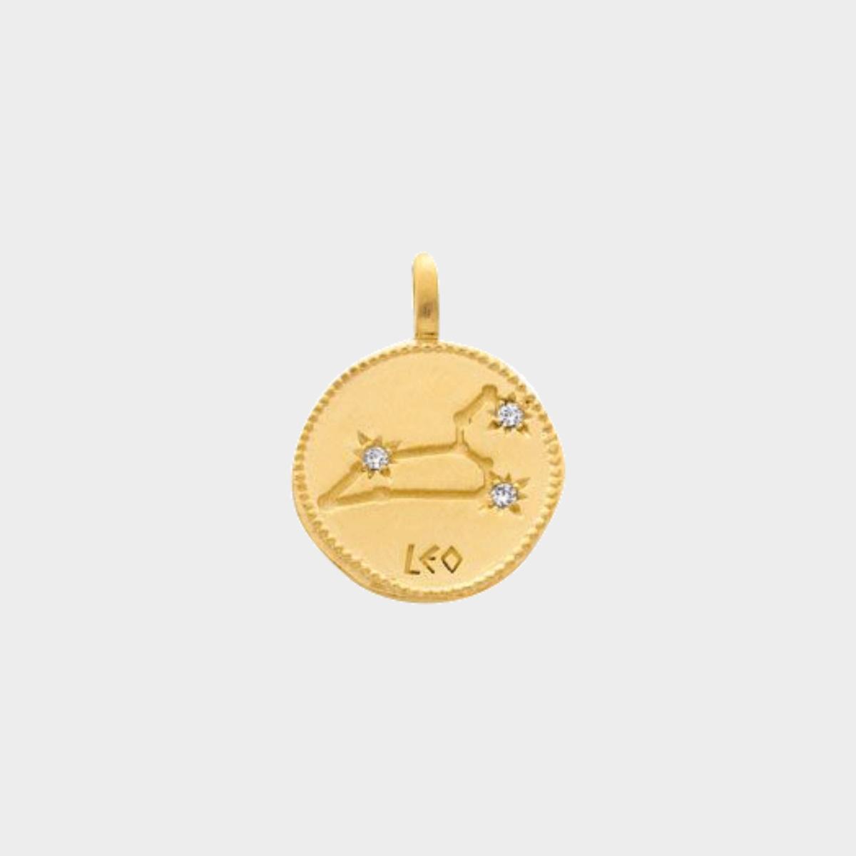 Médaille signe astrologique Lion