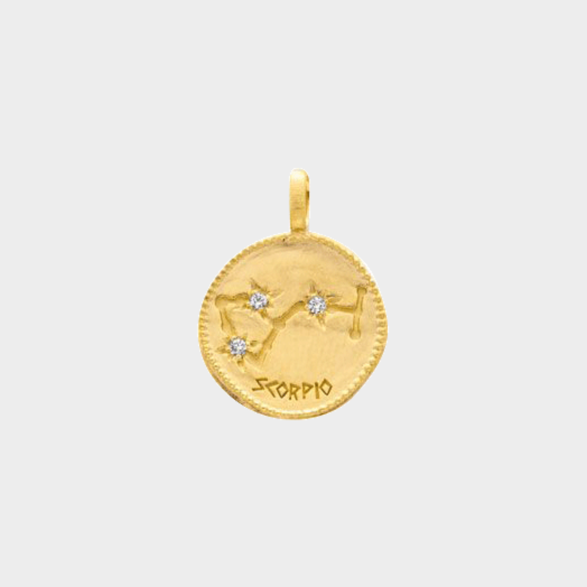 Médaille signe astrologique Scorpion
