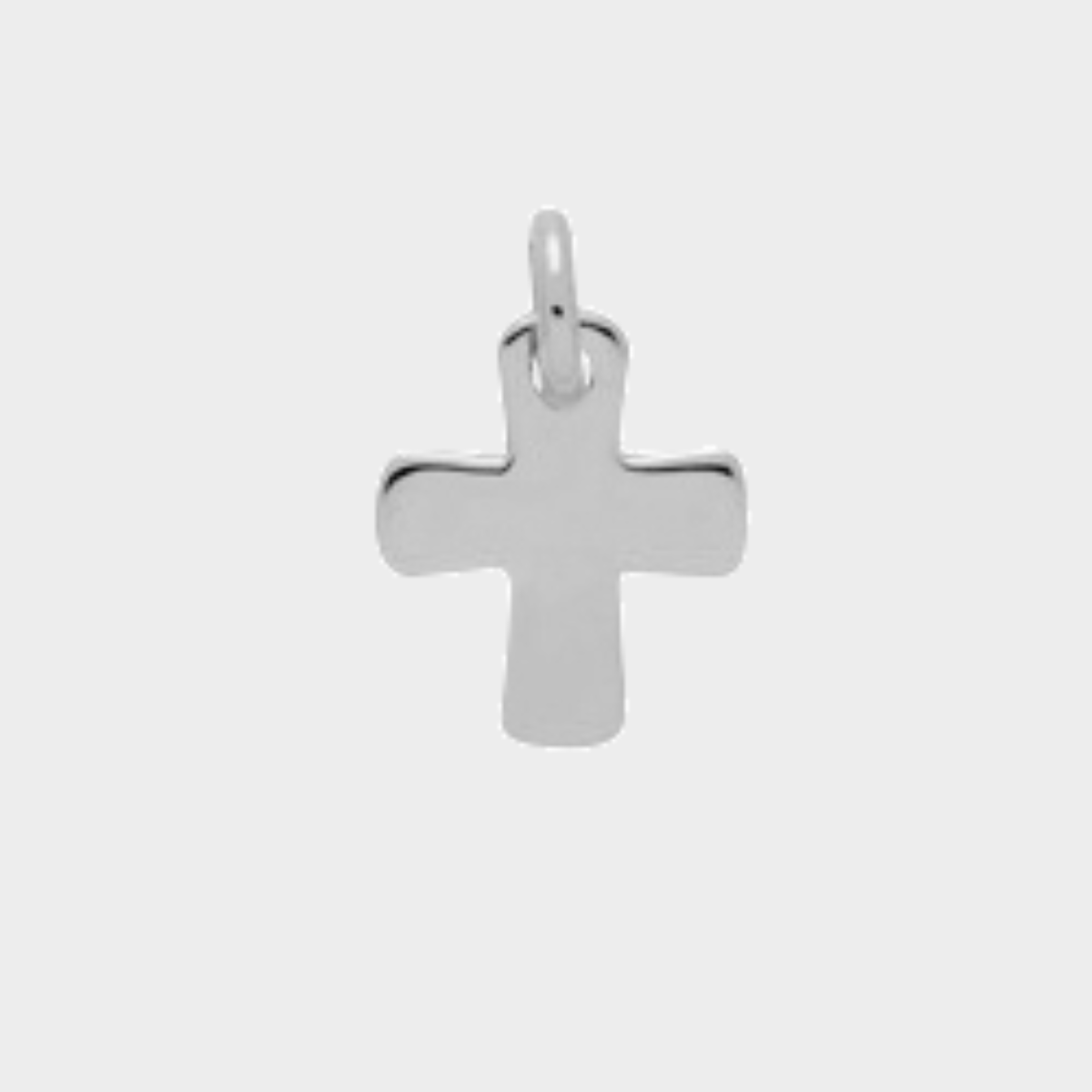 Mini breloque mini croix argent massif