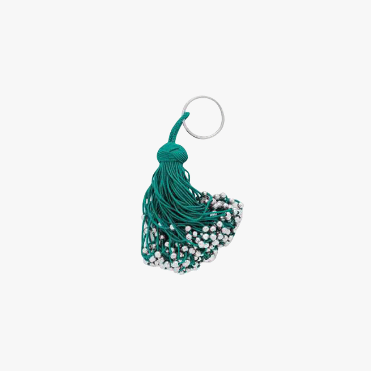 Pompon passementerie vert sapin