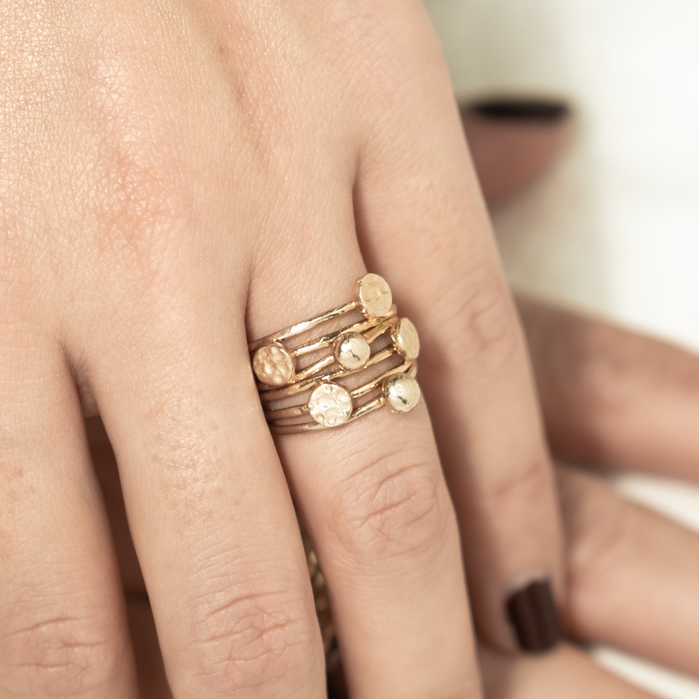 Bague Stella plaqué or