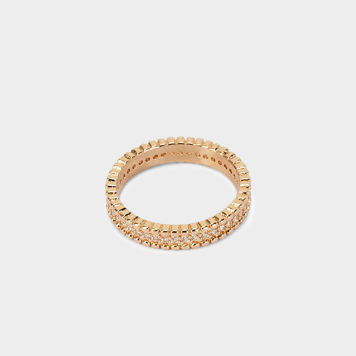 Bague Diadème plaqué or