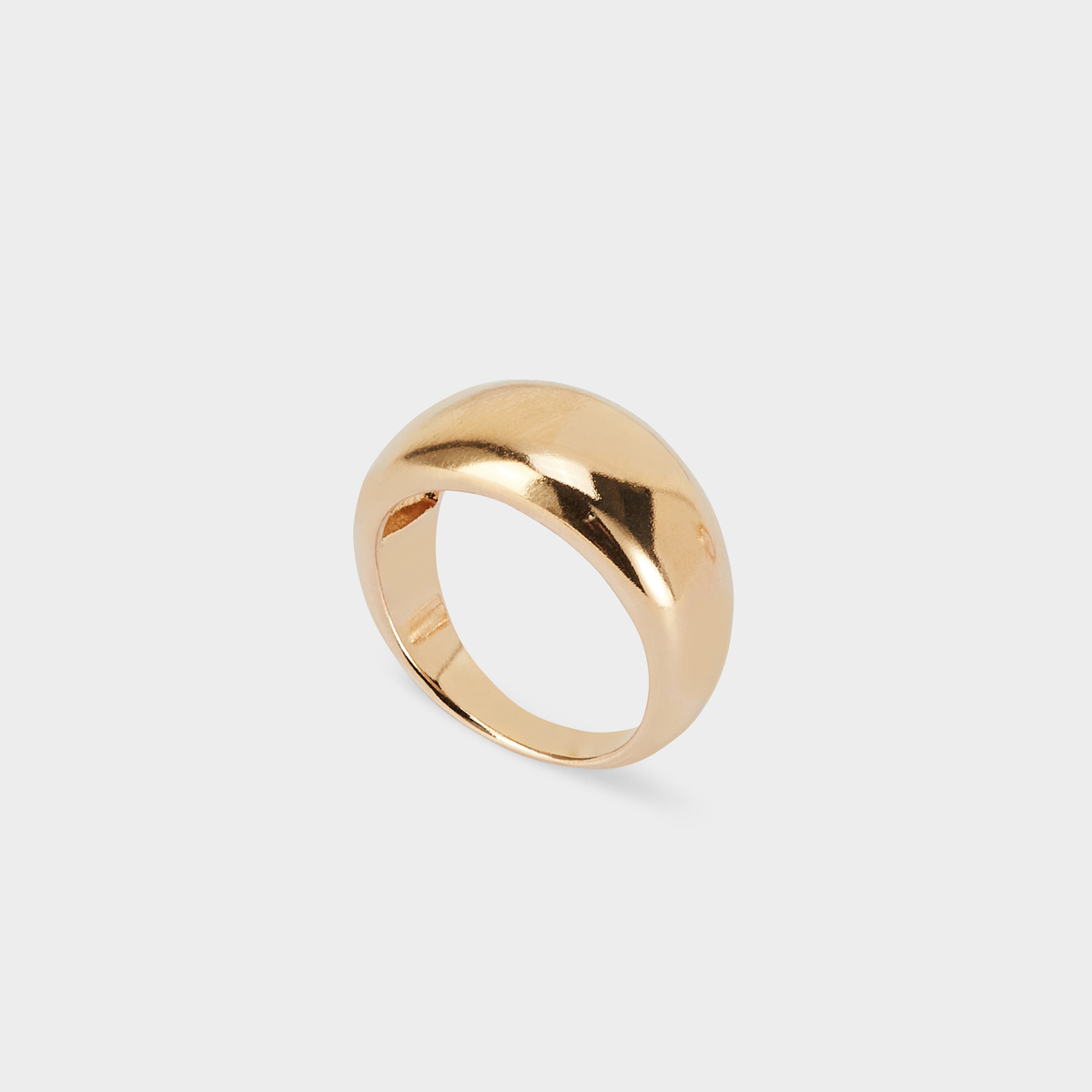 Bague petit Dôme plaqué or