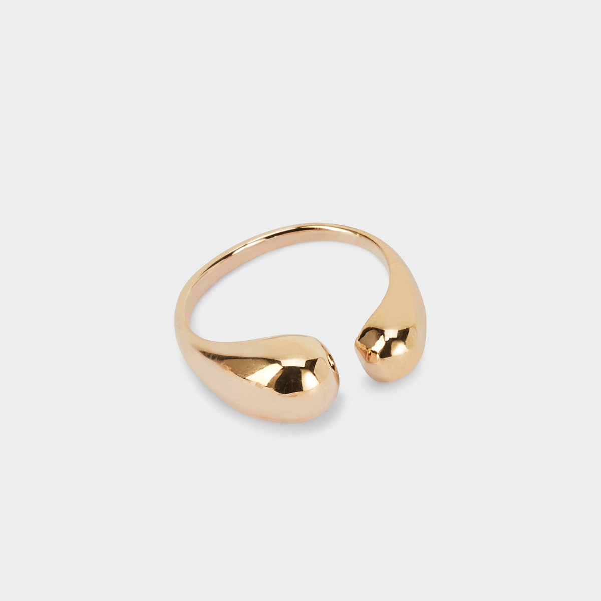 Bague Proximité ajustable plaqué or