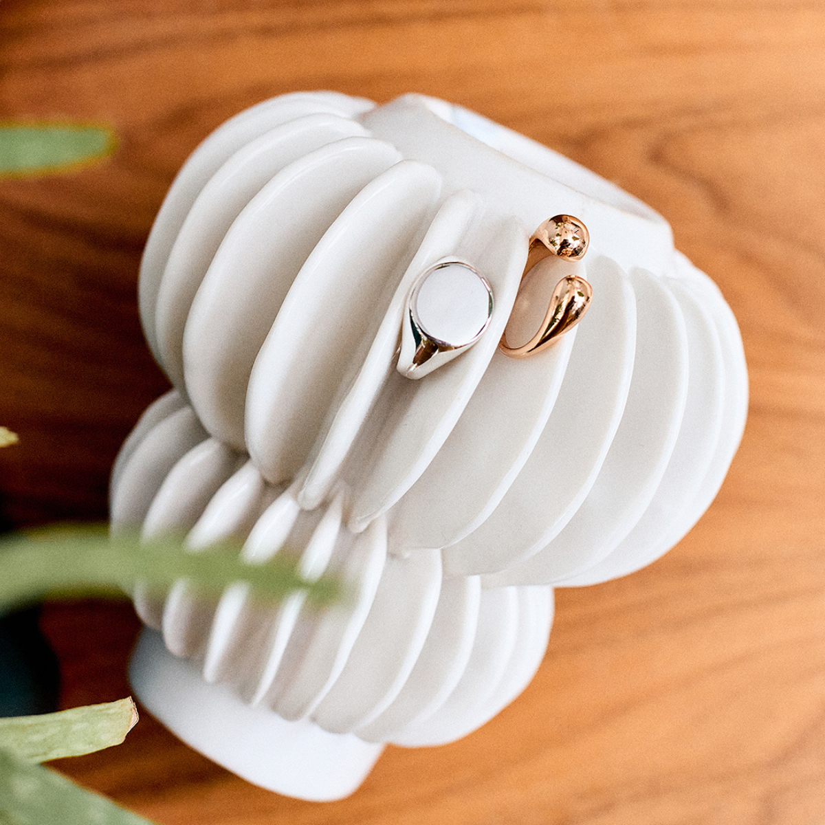 Bague chevalière femme argent