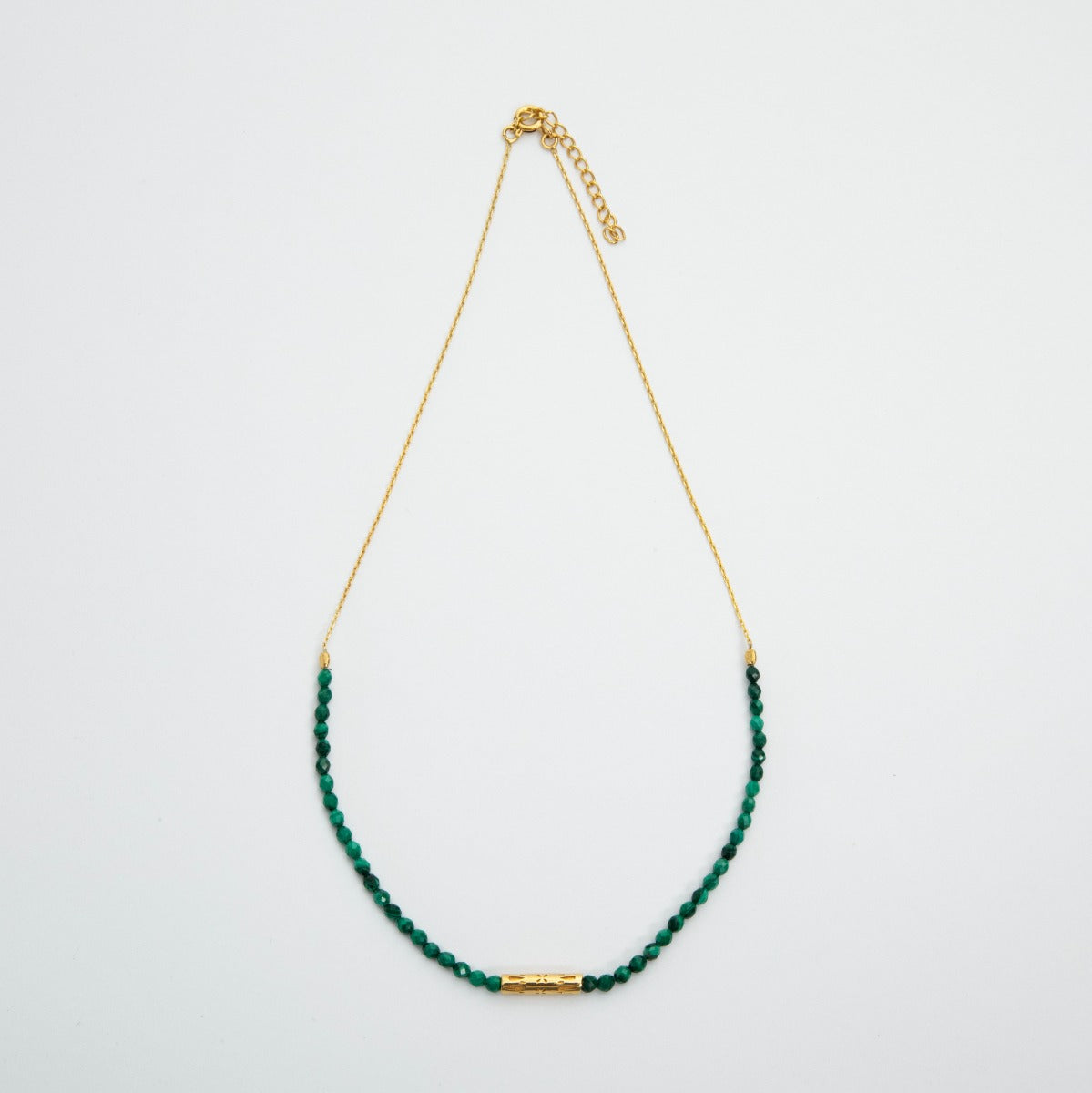 Collier Taj Mahal Malachite