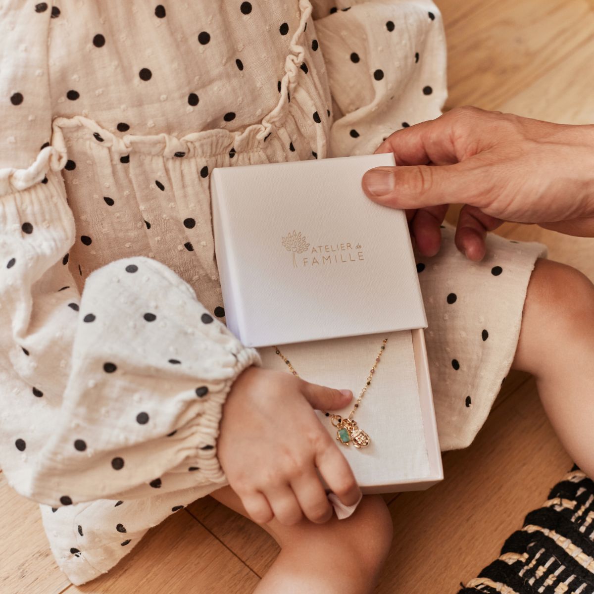 Ecrin collier et bracelet