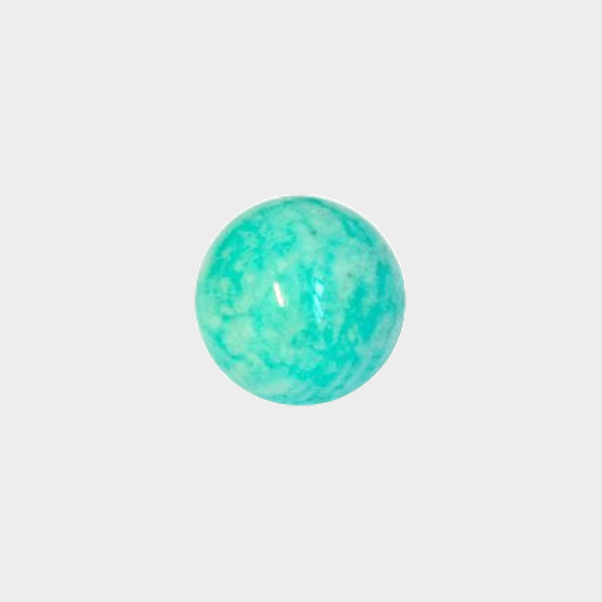 Grosse pierre seule, à cliper sur la bague Amazonite africaine