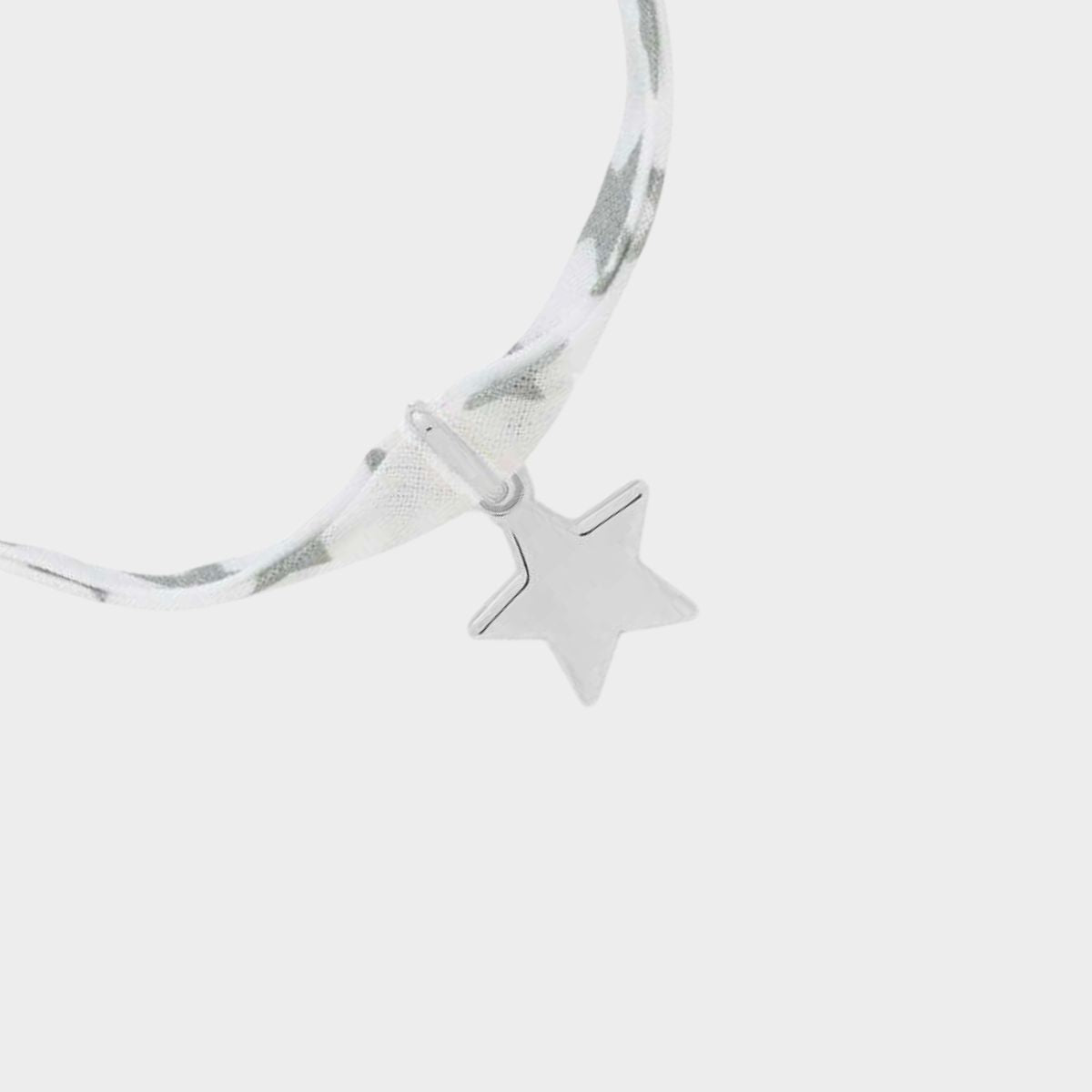 Bracelet 1 mini breloque sur lien liberty argent