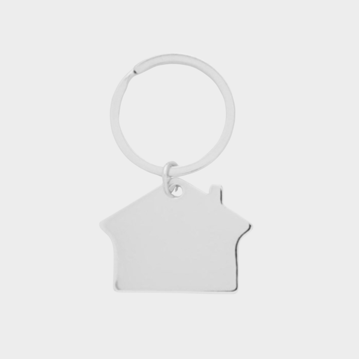 Porte-clés acier maison