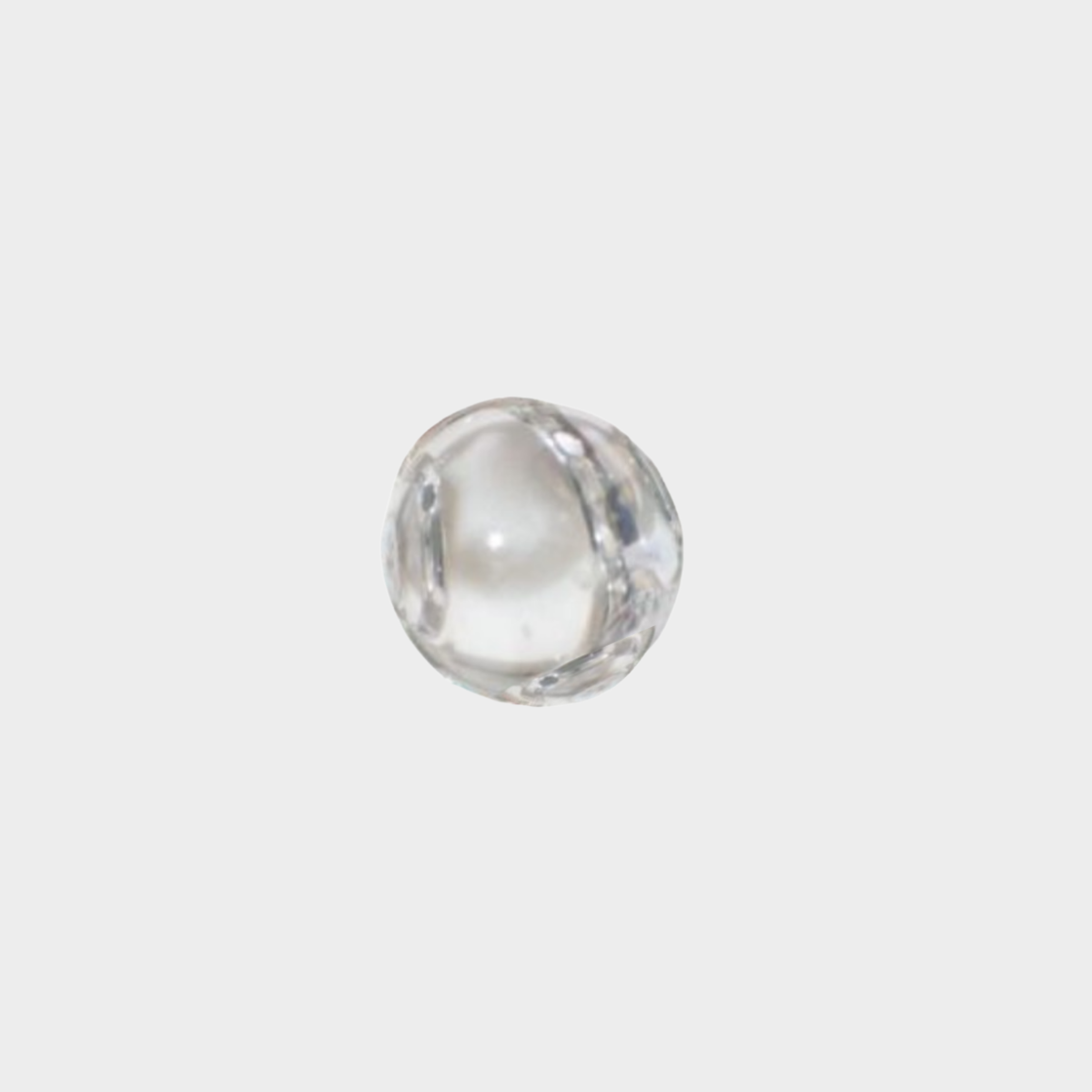 Petite pierre seule, à cliper sur la bague Cristal de roche