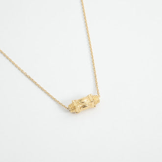 Collier Talisman plaqué or