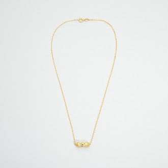 Collier Talisman plaqué or